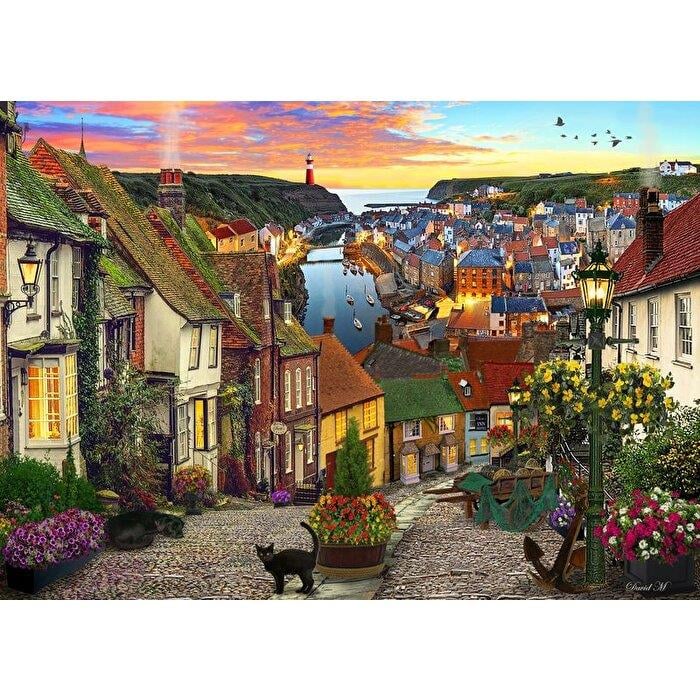 2000 Parça Puzzle, KS GAMES, Harbour Village Puzzle 2000 Parça 22525