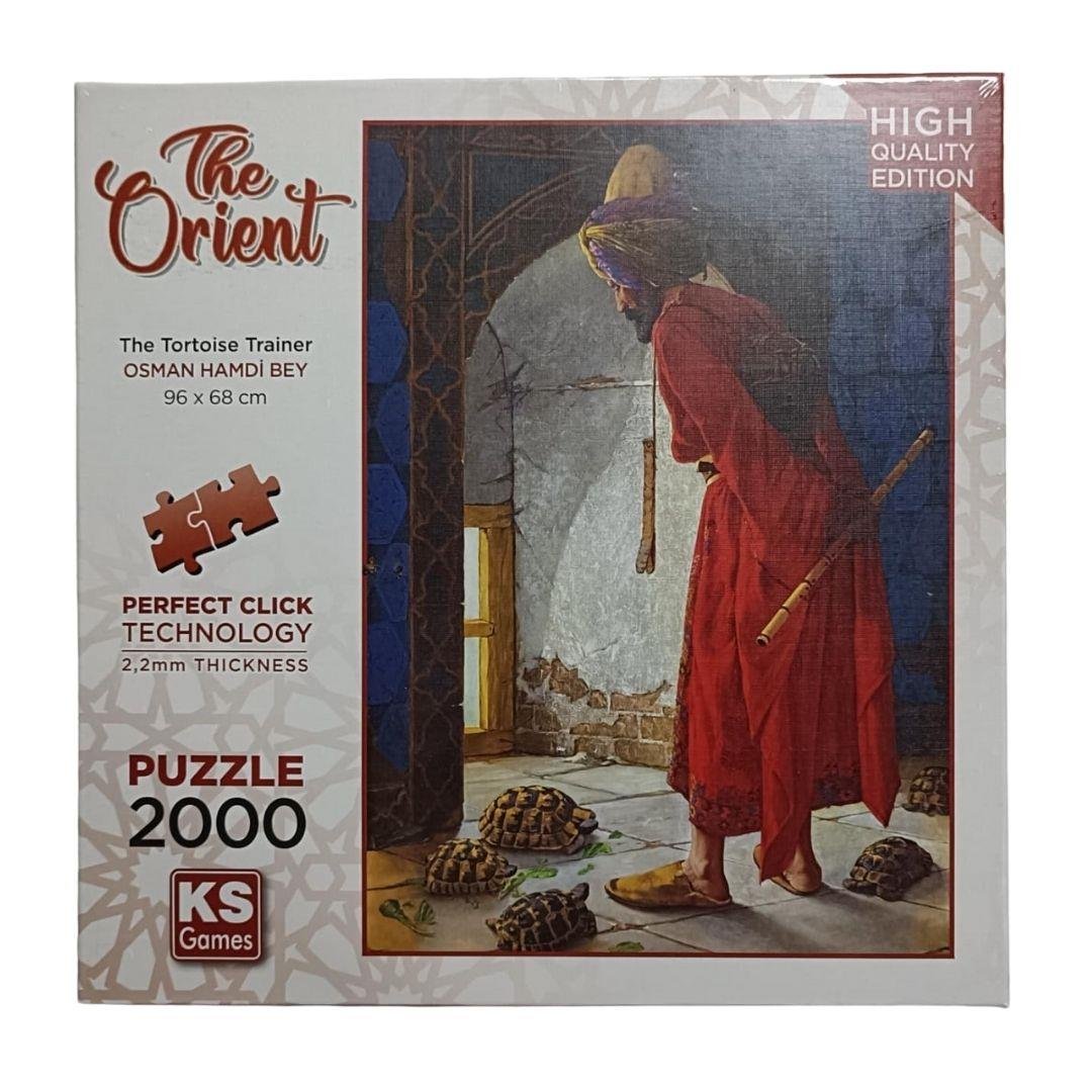 2000 Parça Puzzle, KS GAMES, Kaplumbağa Terbiyecisi Puzzle 2000 Parça 22527
