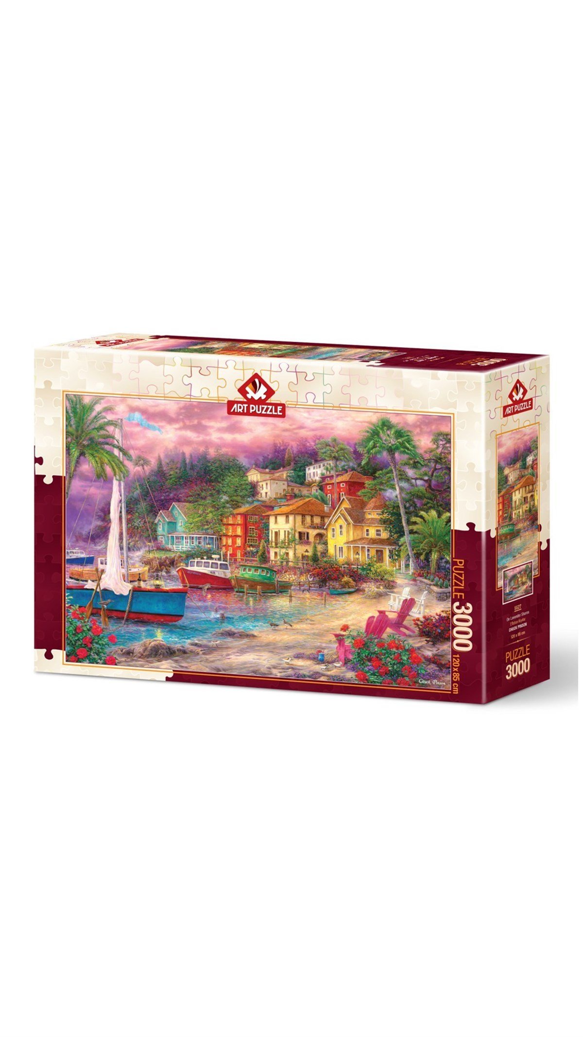 3000 Parça Puzzle, ART PUZZLE, Art Puzzle Eflatun Kıyılar - 3000 PARÇA 5527
