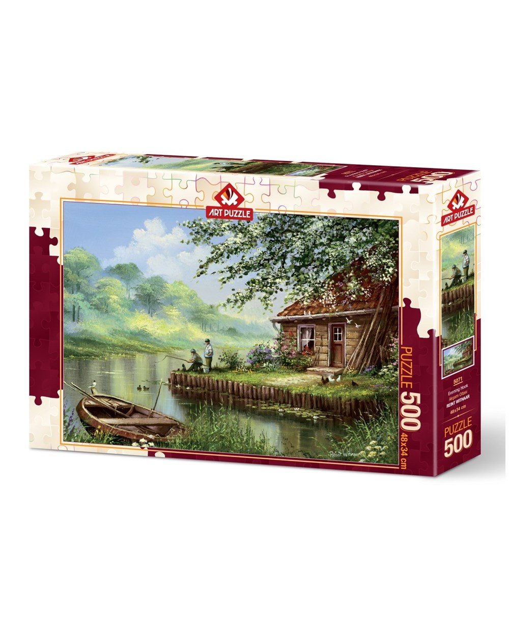 500 Parça Puzzle, ART PUZZLE, Art Puzzle Akşam Oltası 500 Parça Puzzle 5071