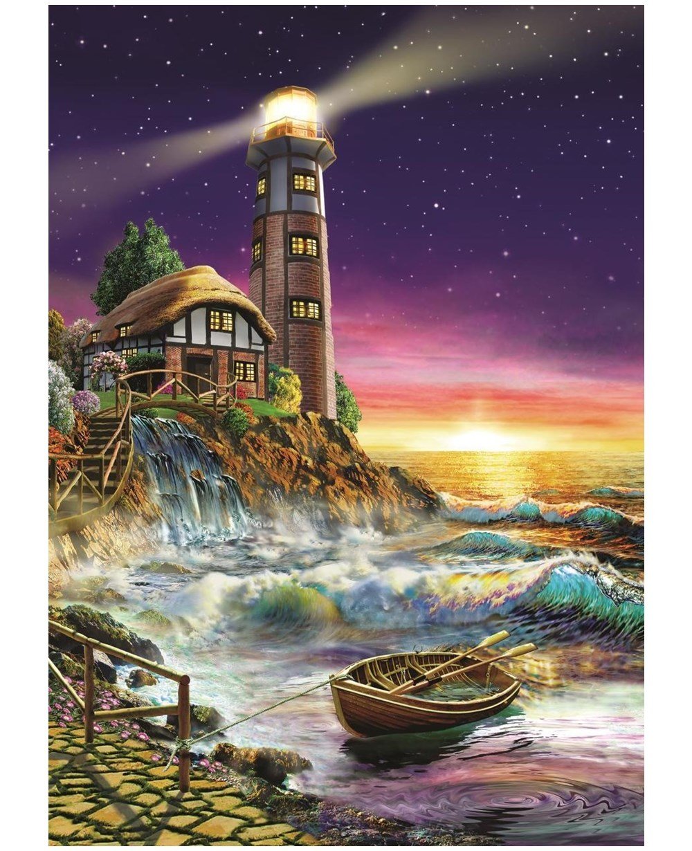 500 Parça Puzzle, ART PUZZLE, Art Puzzle Deniz Fenerinden Günbatımı 500 Parça Puzzle 4210