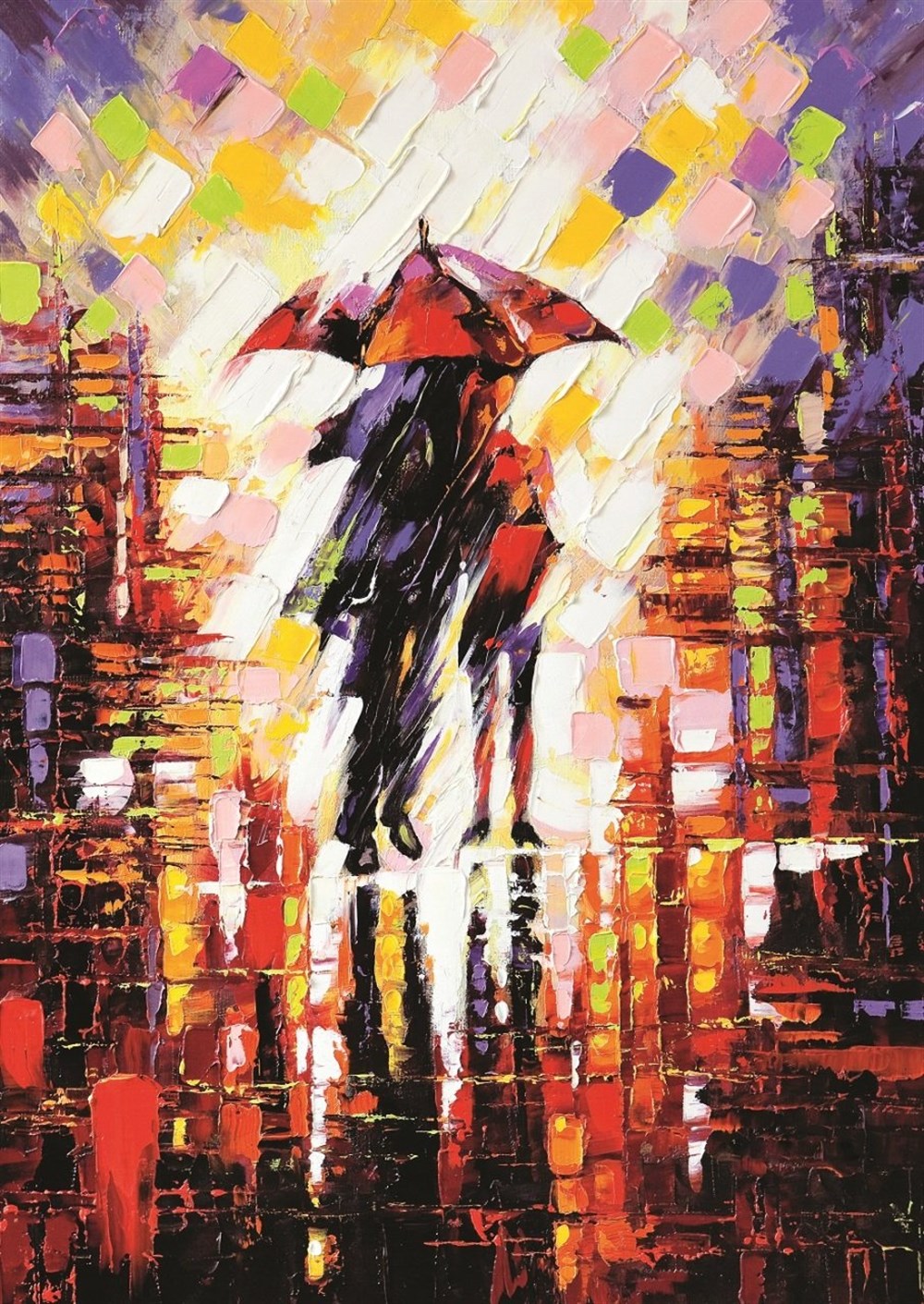 500 Parça Puzzle, ART PUZZLE, Art Puzzle Şemsiye Altındaki Aşk:500 Parça 5090
