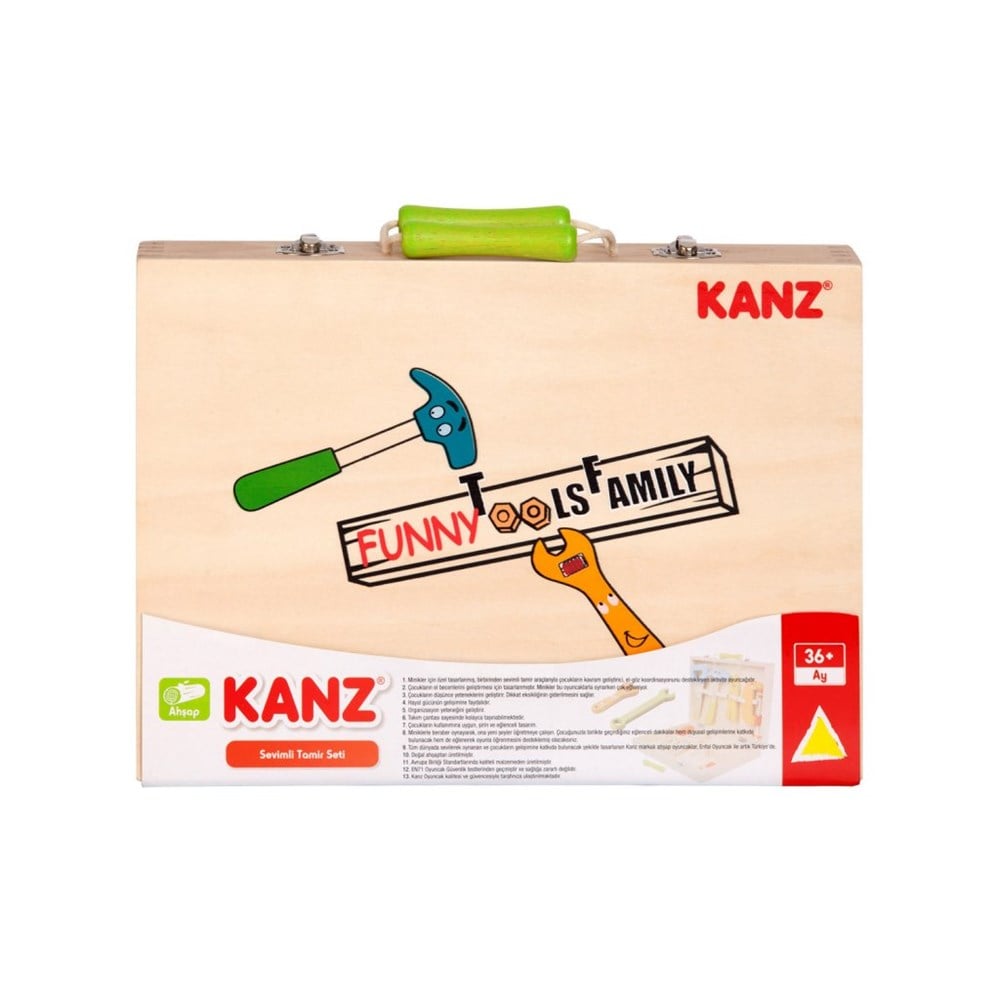 Ahşap Sevimli Tamir Seti Kanz 30428