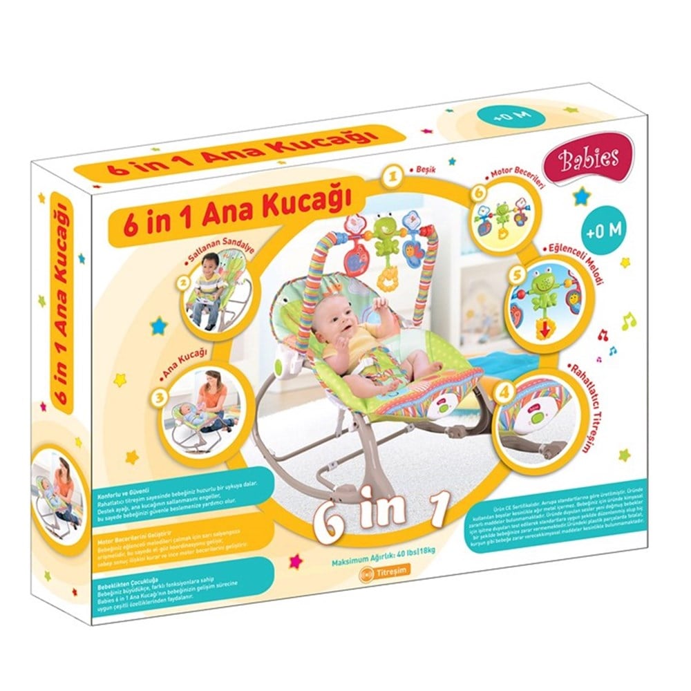 Babies Ana Kucağı 6 Fonksiyonlu FR3461