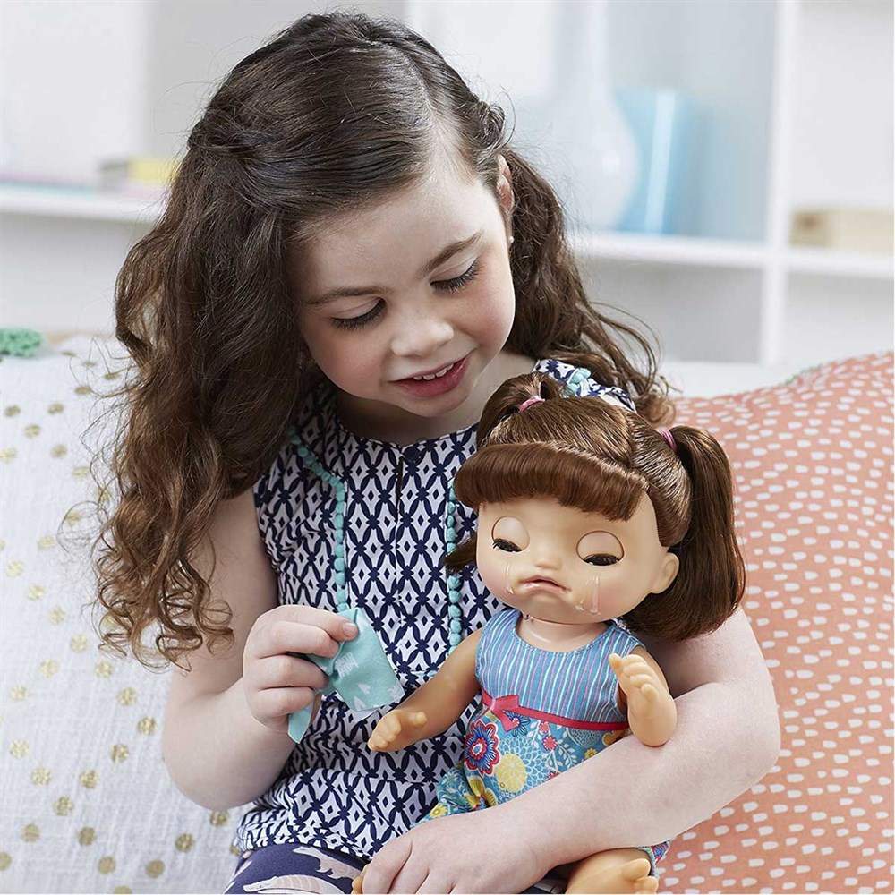 Baby Alive Ağlayan Kumral Bebeğim Türkçe/İngilizce Konuşan C0958