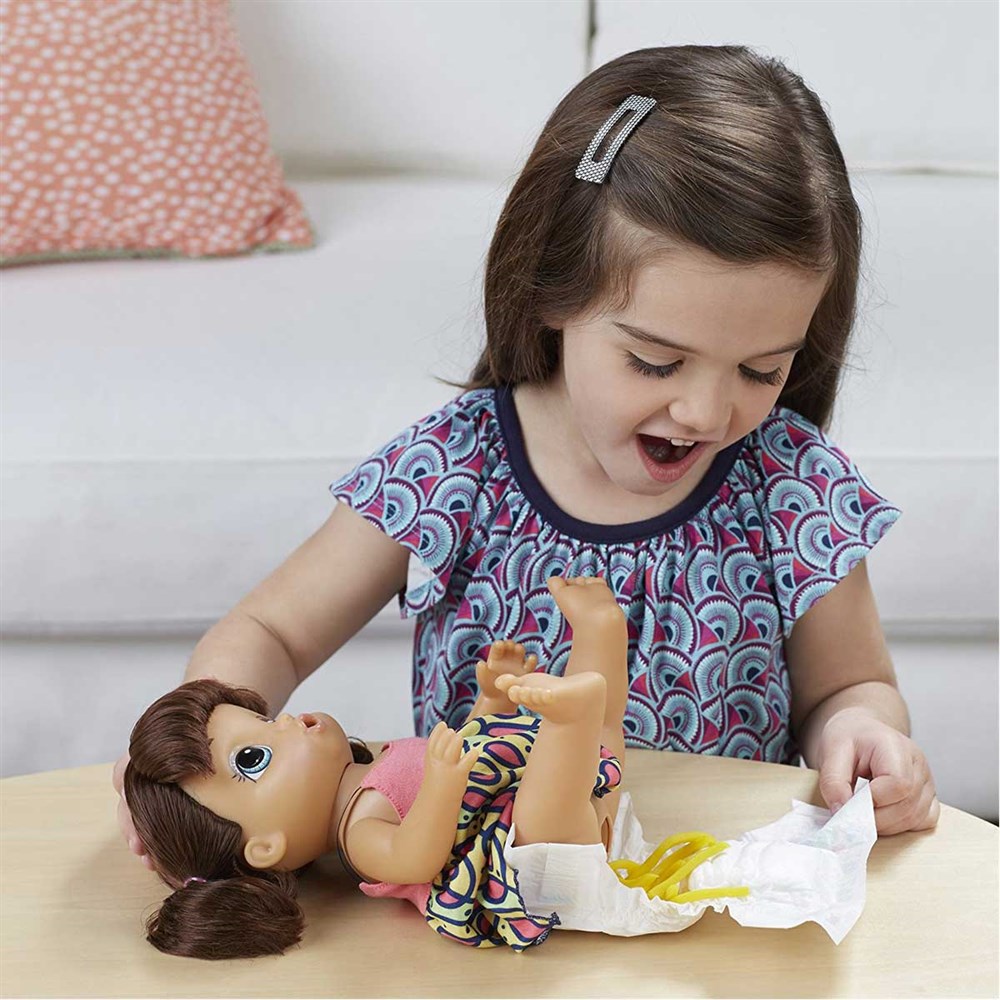 Baby Alive Spagetti Seven Bebeğim Kumral Konuşan C0964