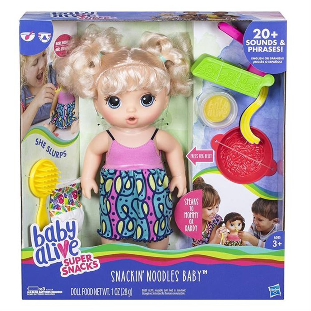Baby Alive Spagetti Seven Sarışın Bebeğim C0963