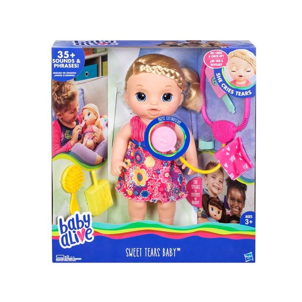 Baby Alive Türkçe-İngilizce Konuşan Ağlayan Bebeğim C0957