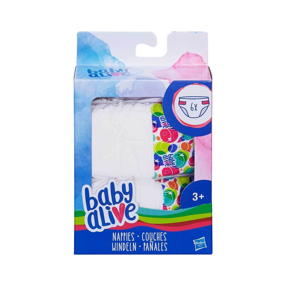 Baby Alive Yedek Bez 6'lı C2723