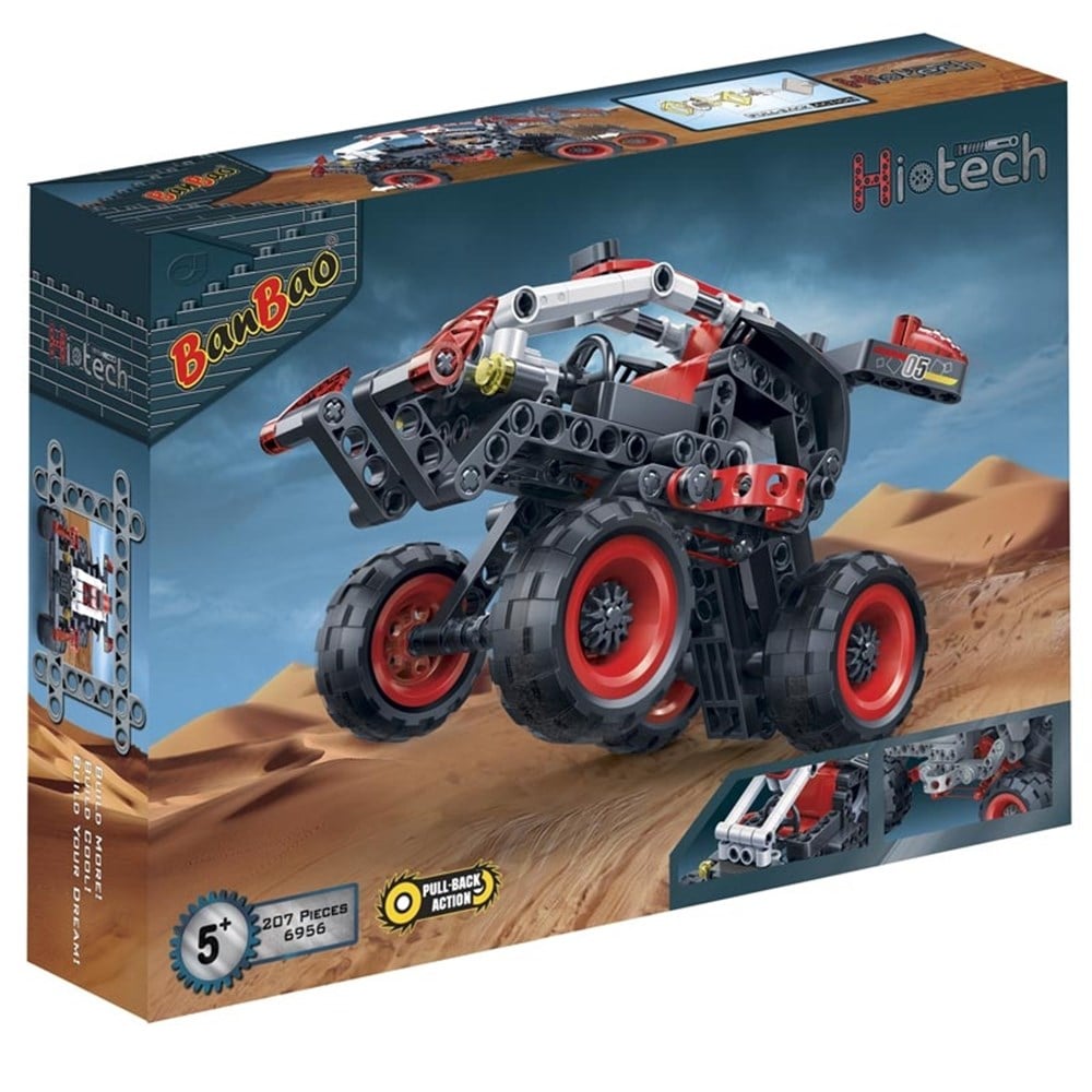 Banbao Lego Setleri, Banbao, Banbao Lego Kırmızı Yarış Arabası Lego Seti 6956 207 Parça