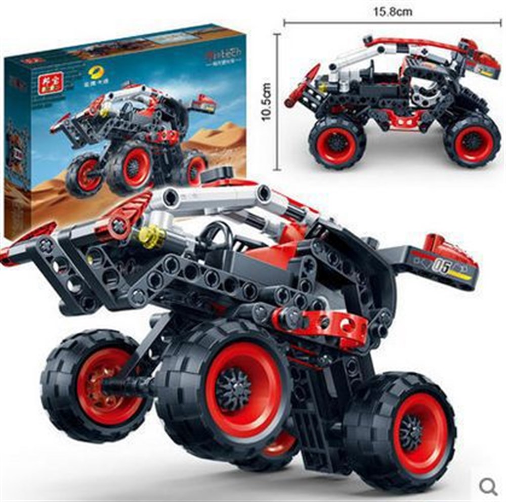 Banbao Lego Setleri, Banbao, Banbao Lego Kırmızı Yarış Arabası Lego Seti 6956 207 Parça
