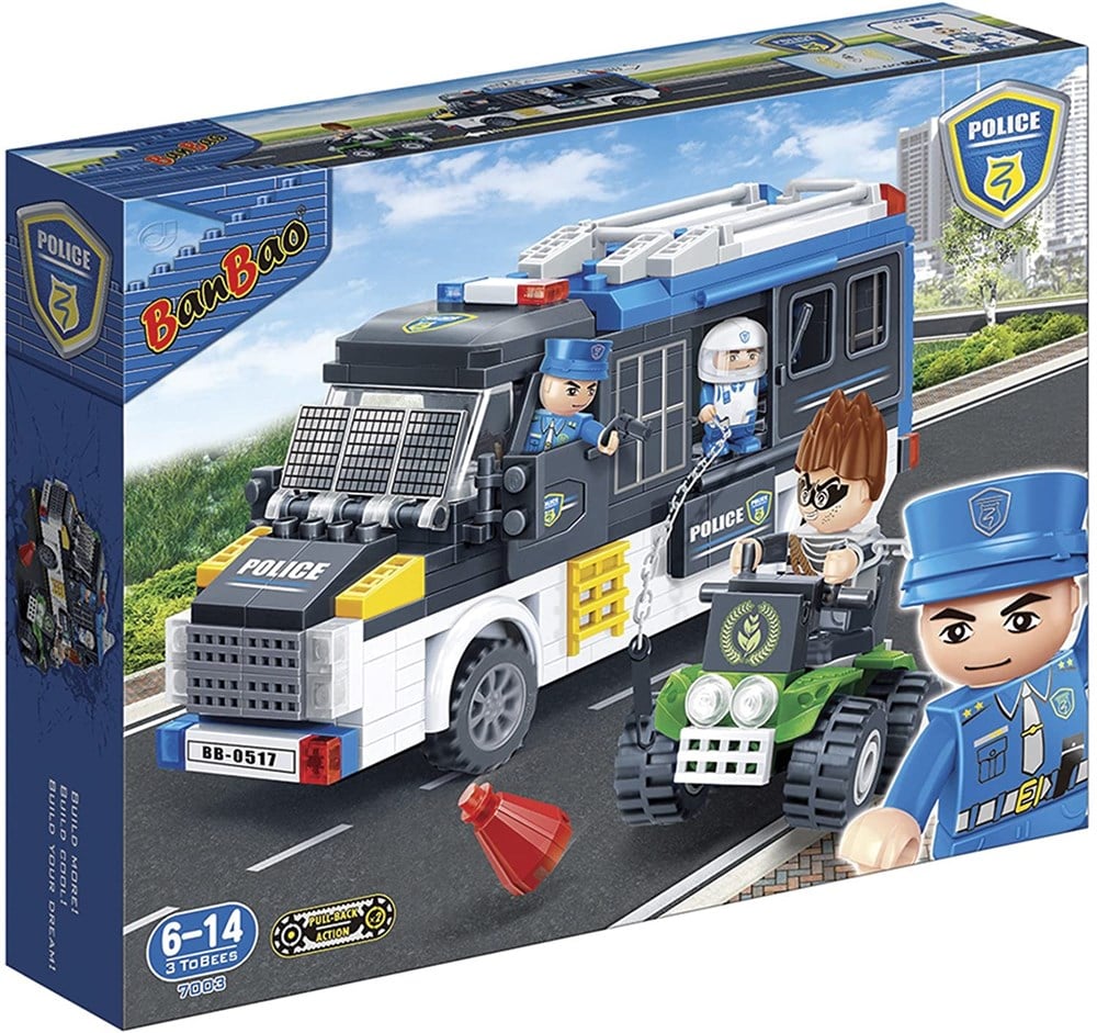 Banbao Lego Setleri, Banbao, BanBao Police Lego Suçlu Takibi 325 Parça Lego Seti 7003