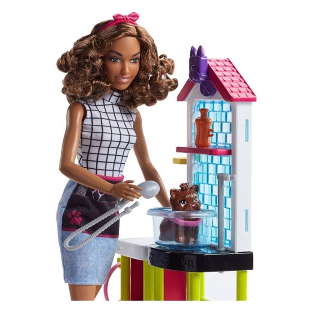 Barbie Ben Büyüyünce Oyun Seti Hayvan Kuaförü DHB63-FJB31