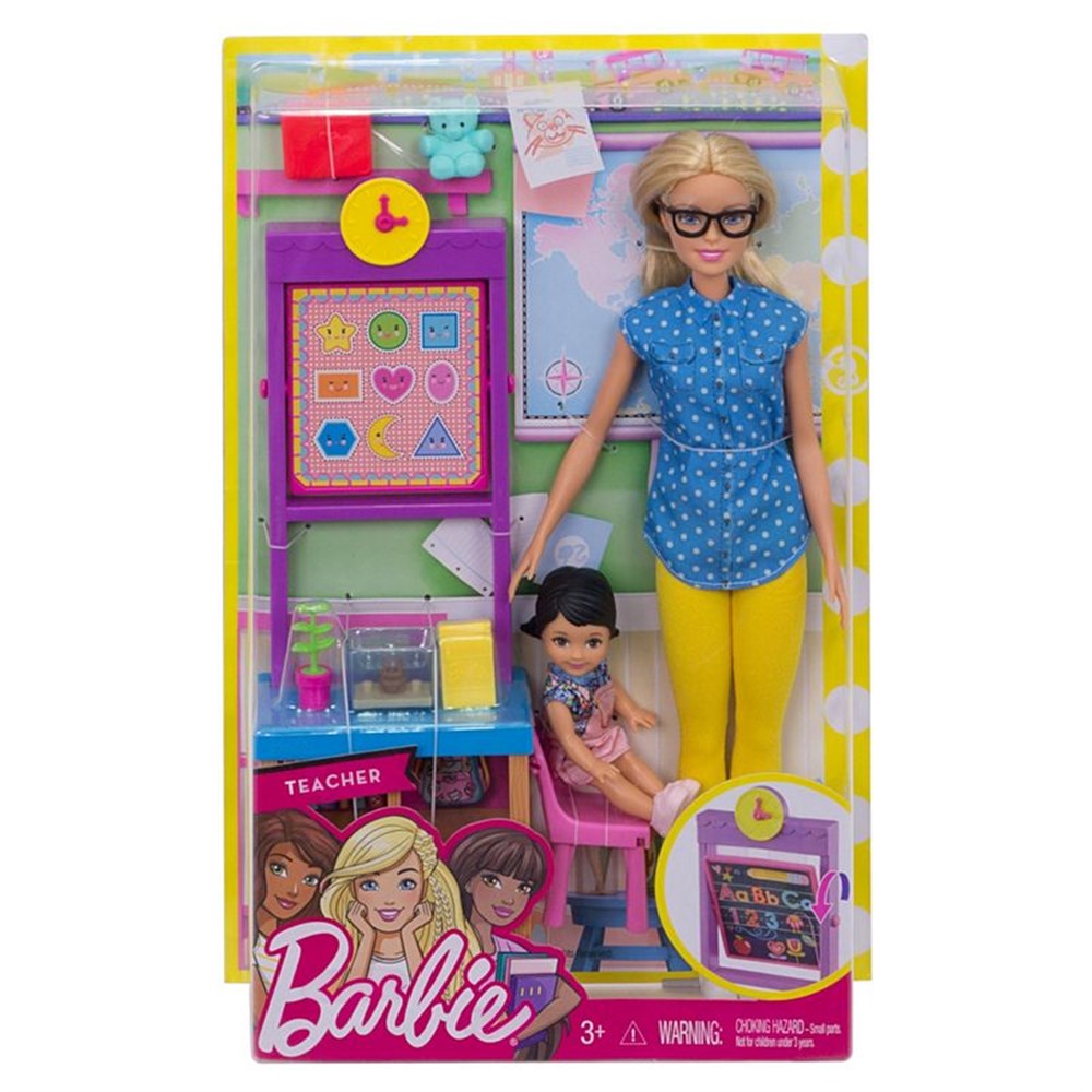 Barbie Ben Büyüyünce Oyun Seti Öğretmen DHB63 FJB29