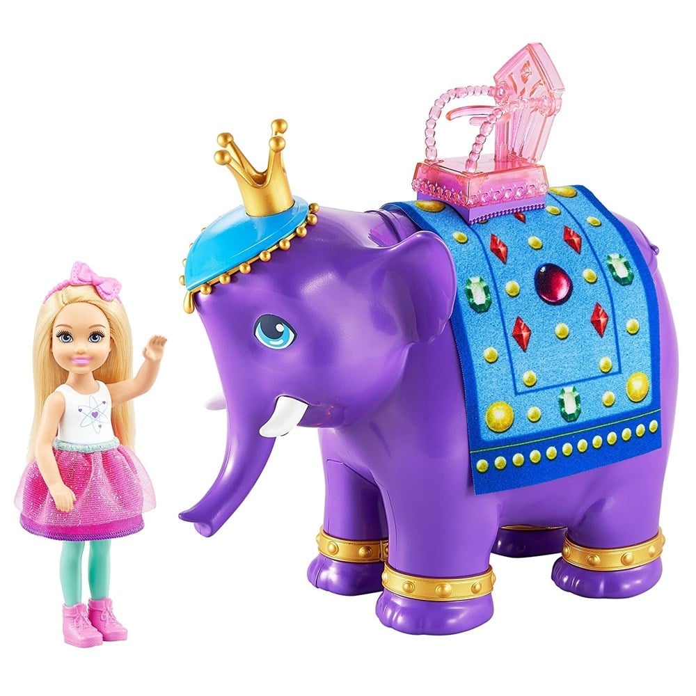 Barbie Dreamtopia Chelsea Bebek ve Fil Kral FPL83