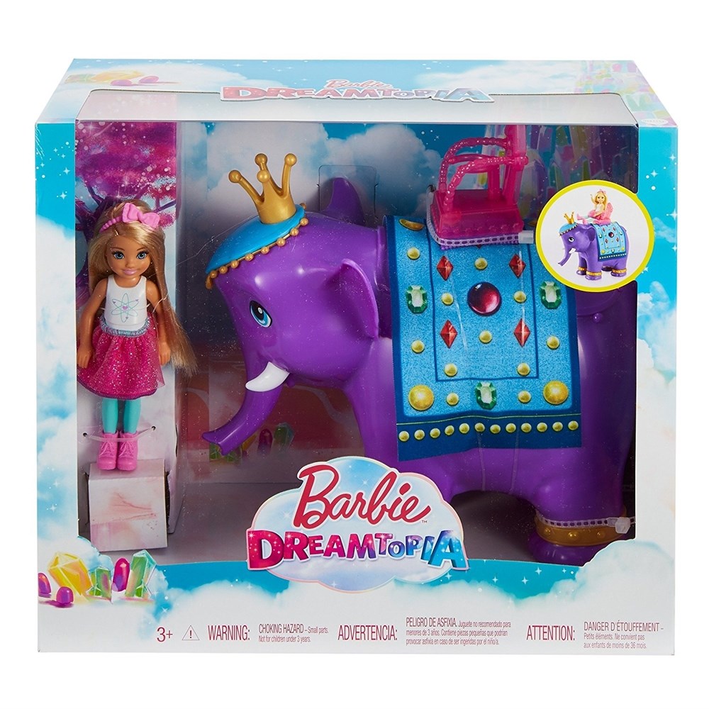 Barbie Dreamtopia Chelsea Bebek ve Fil Kral FPL83