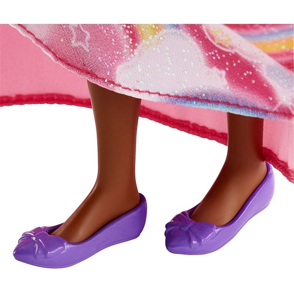 Barbie Dreamtopia Sihirli Dönüşen Prensesler Gökkuşağı Modelli FJC98