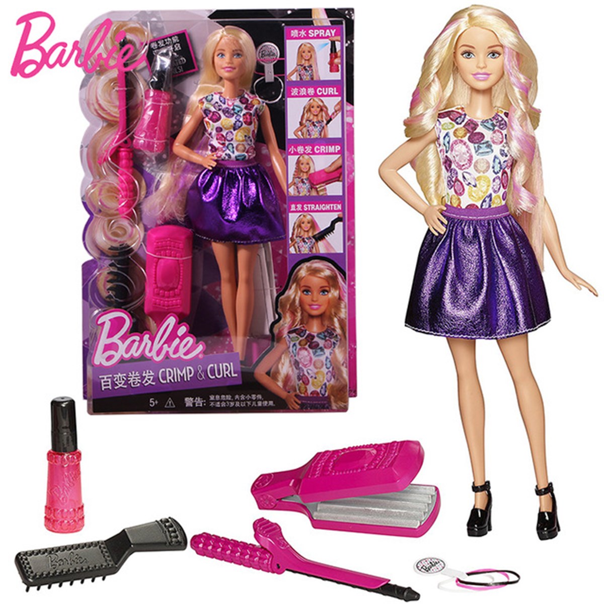 Barbie Etkileyici Saçlar DWK49