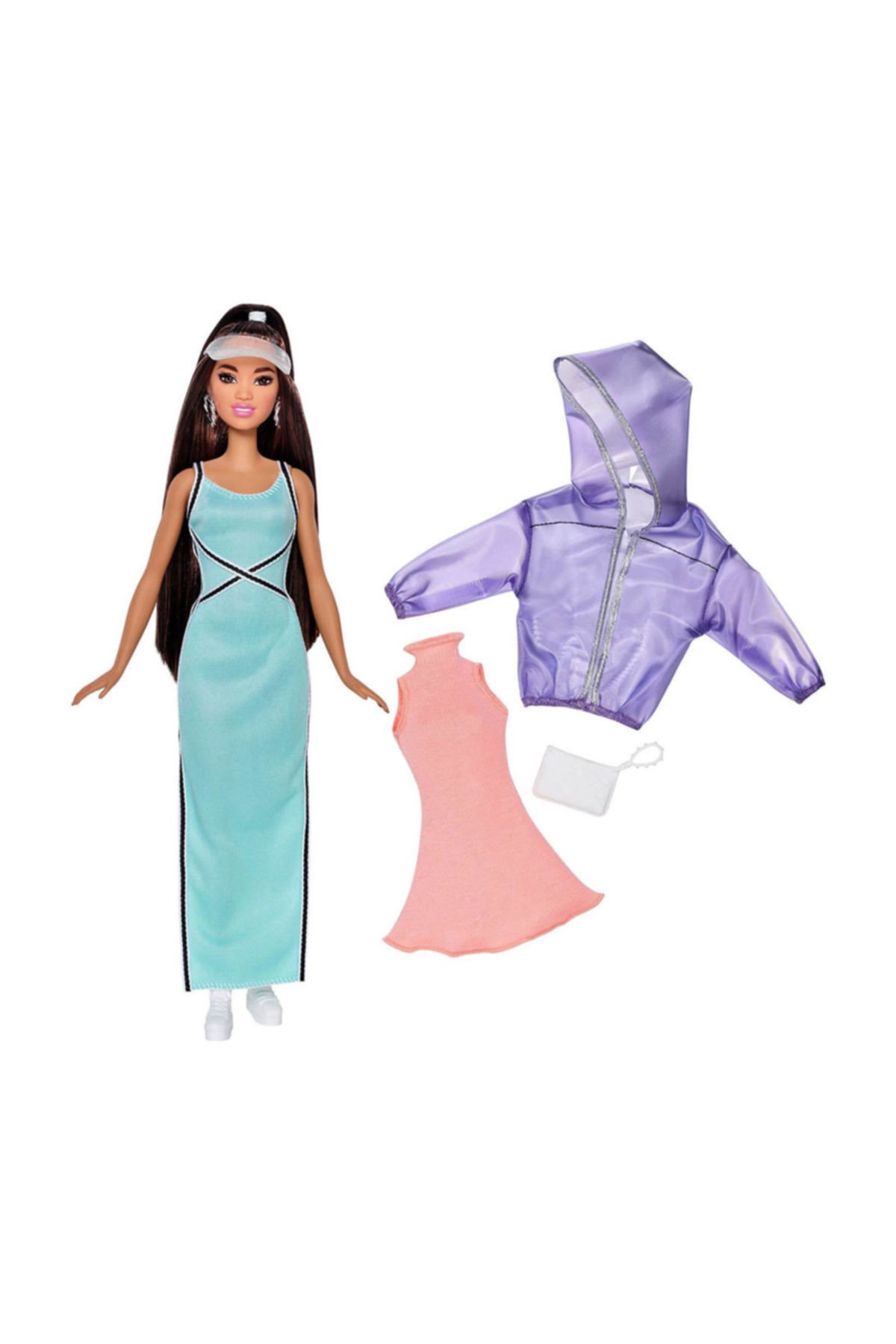 Barbie Fashionistas Bebek Yedek Elbiseli Büyüleyici Parti Bebekleri #86 FJF67 FJF71