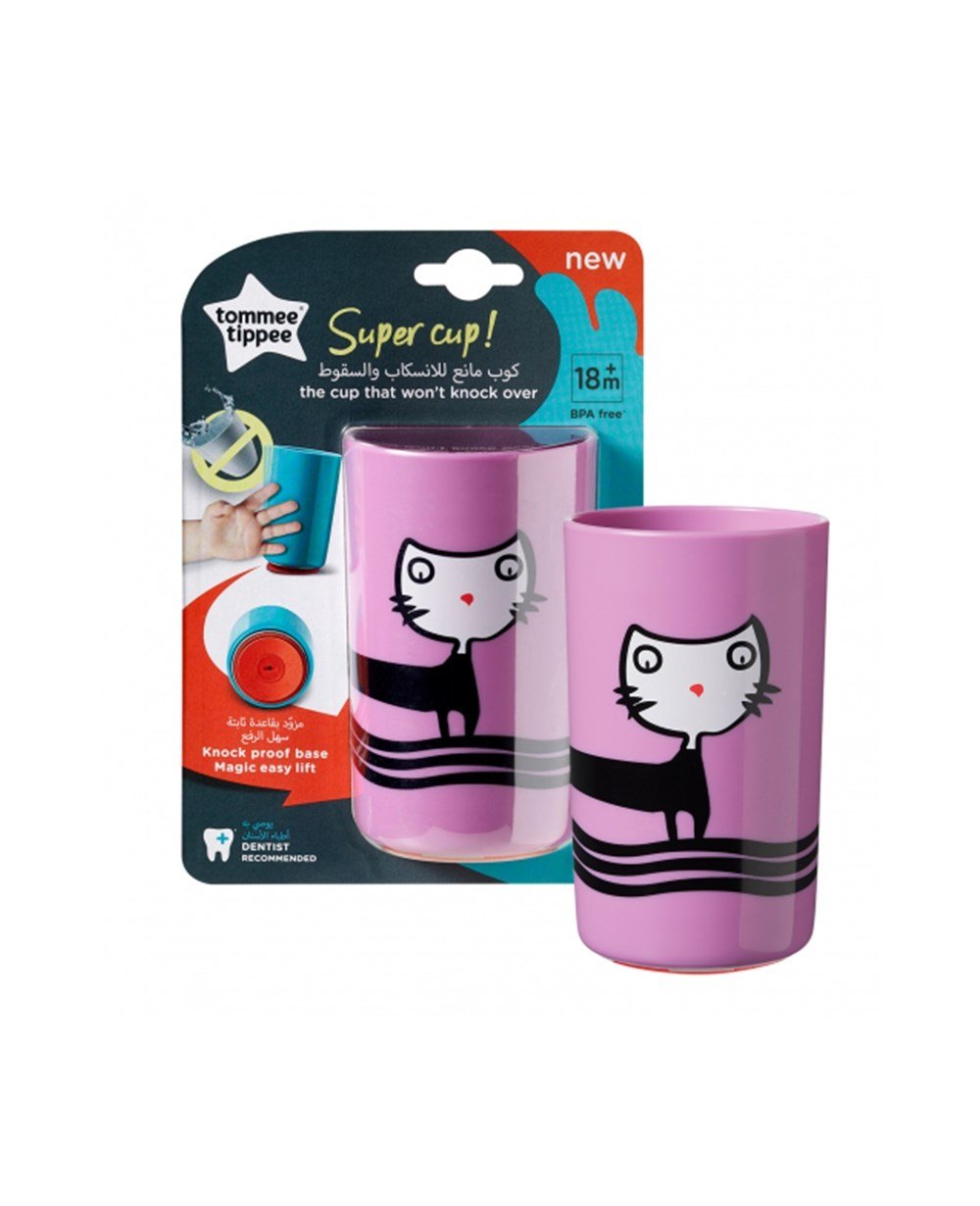 Bardaklar, Tommee Tippee, Tommee Tippee Devrilmez Bardak 73080 Pembe