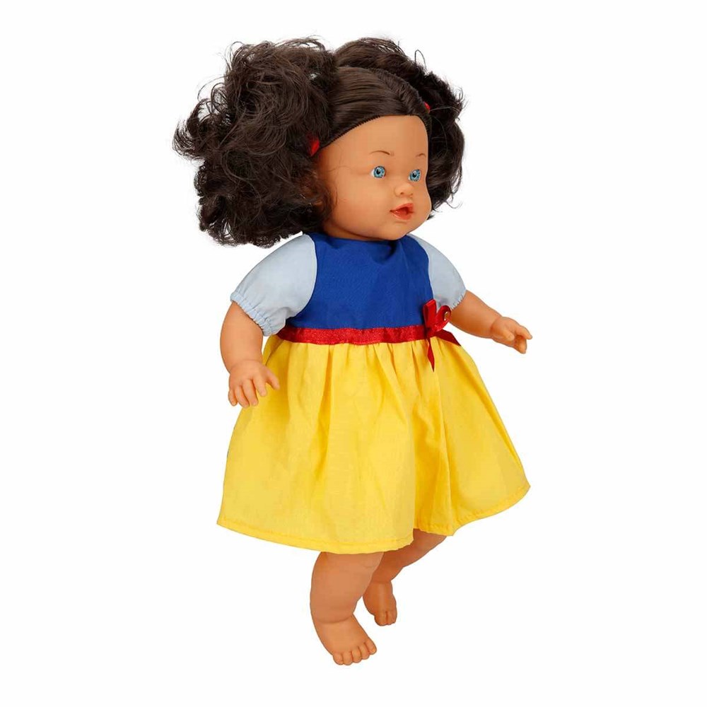 Bez Bebekler, Sunman, Bebelou Pamuk Prenses ve Yedi Cüceler Masalını Anlatan Bebek ve Kitabı 26168