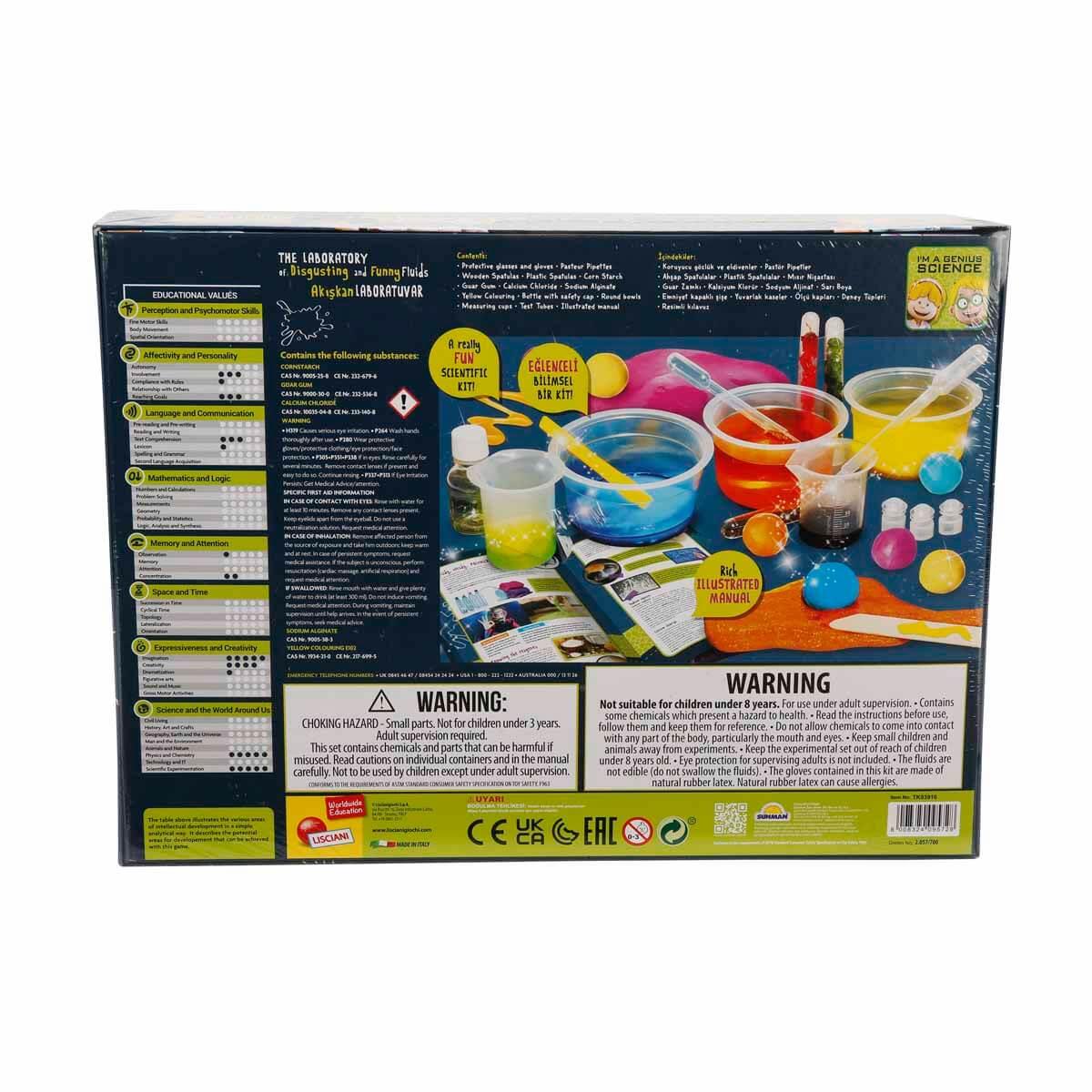 Bilim Oyun Setleri, Sunman, Bilim Set Sıvı Laboratuvarı