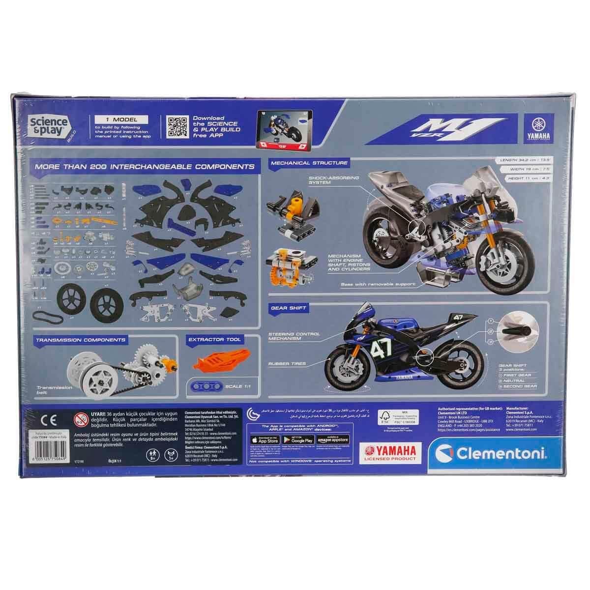 Bilim Oyun Setleri, Clementoni, Clementoni Bilim ve Oyun Mechanics Yamaha M1 75084