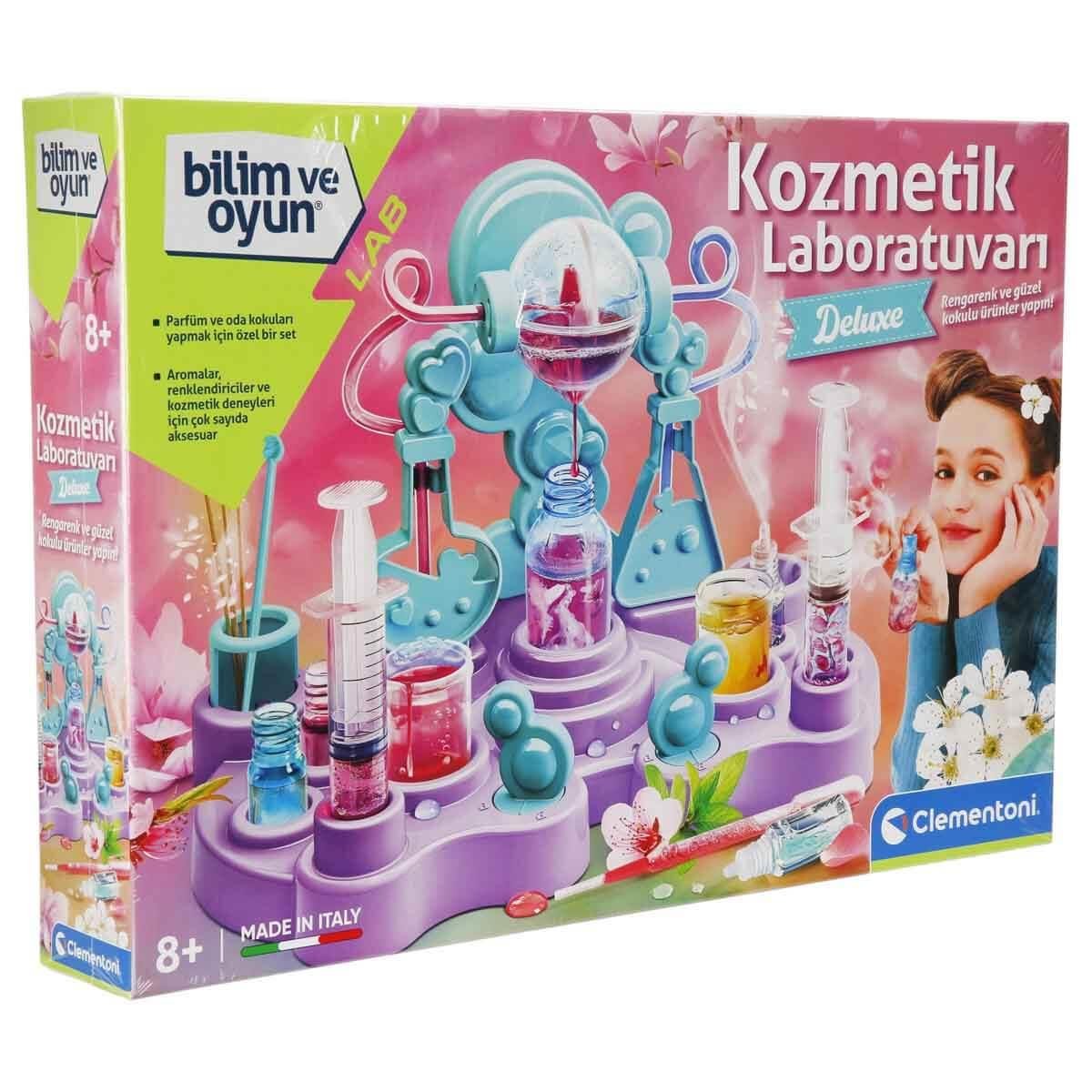 Bilim Oyun Setleri, Clementoni, Clementoni Bilim ve Oyun Kozmetik Laboratuvarı Deluxe
