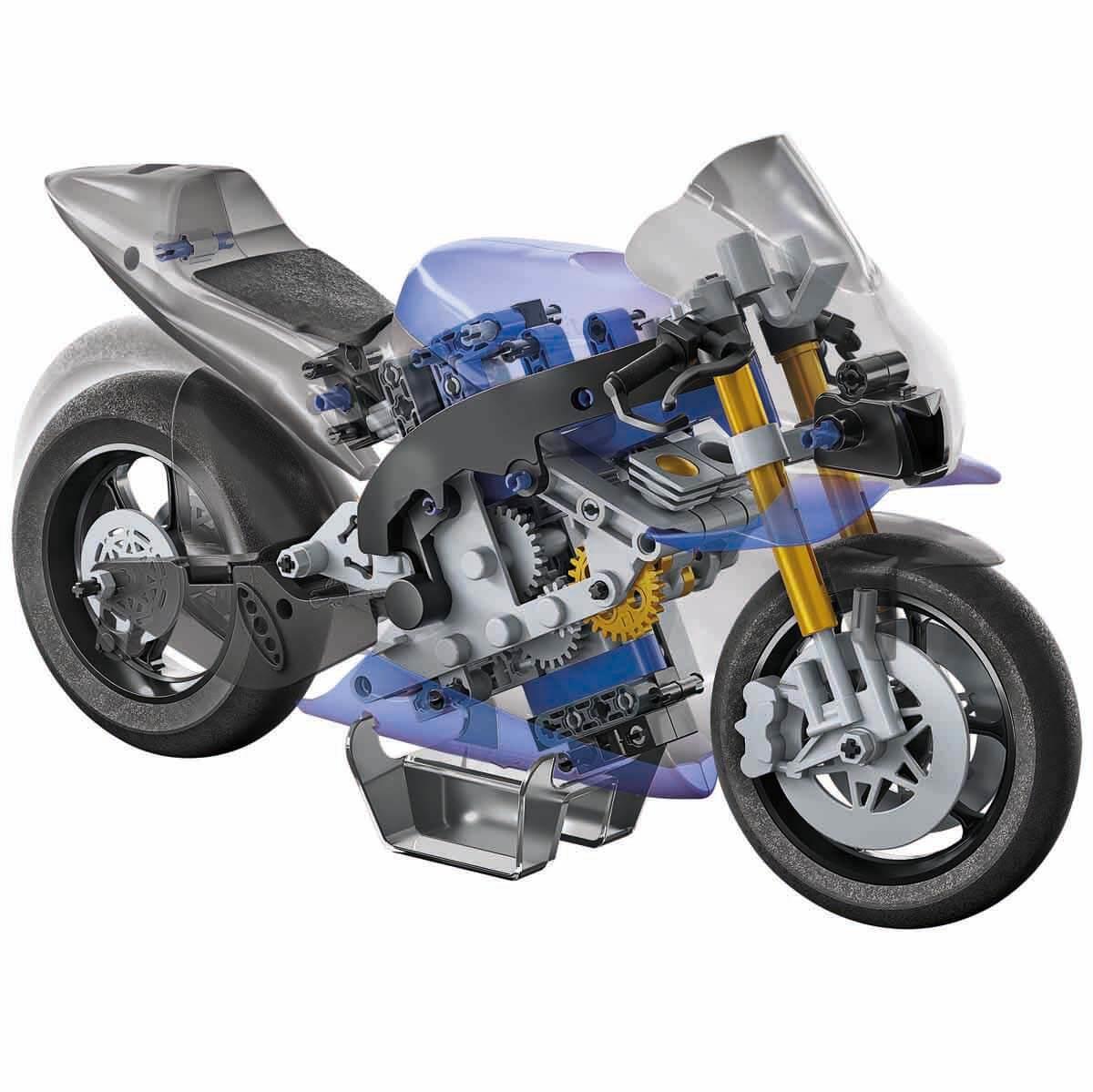 Bilim Oyun Setleri, Clementoni, Clementoni Bilim ve Oyun Mechanics Yamaha M1 75084