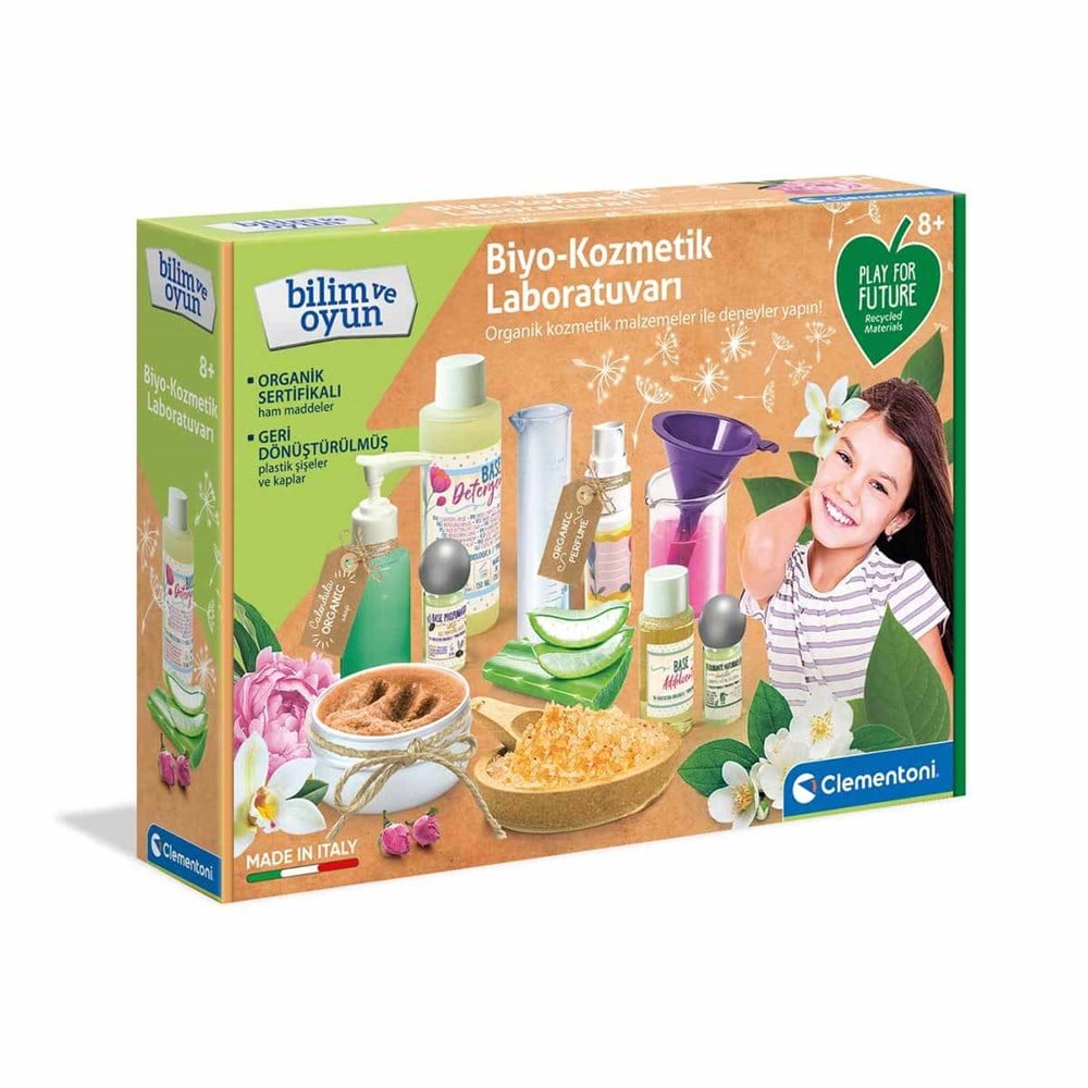 Bilim Oyun Setleri, Clementoni, Clementoni Bilim ve Oyun Biyo Kozmetik Laboratuvarı 64463