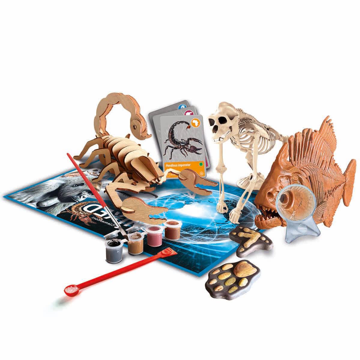 Bilim Oyun Setleri, Clementoni, Clementoni Bilim ve Oyun Dünyadaki Hayvanların Tarihi 64093