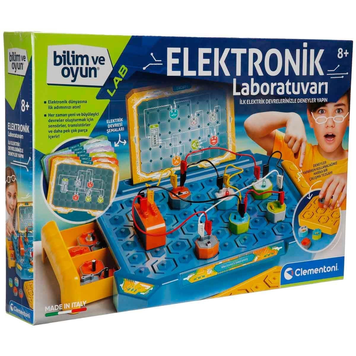 Bilim Oyun Setleri, Clementoni, Clementoni Bilim ve Oyun Elektronik Laboratuvarı 64328
