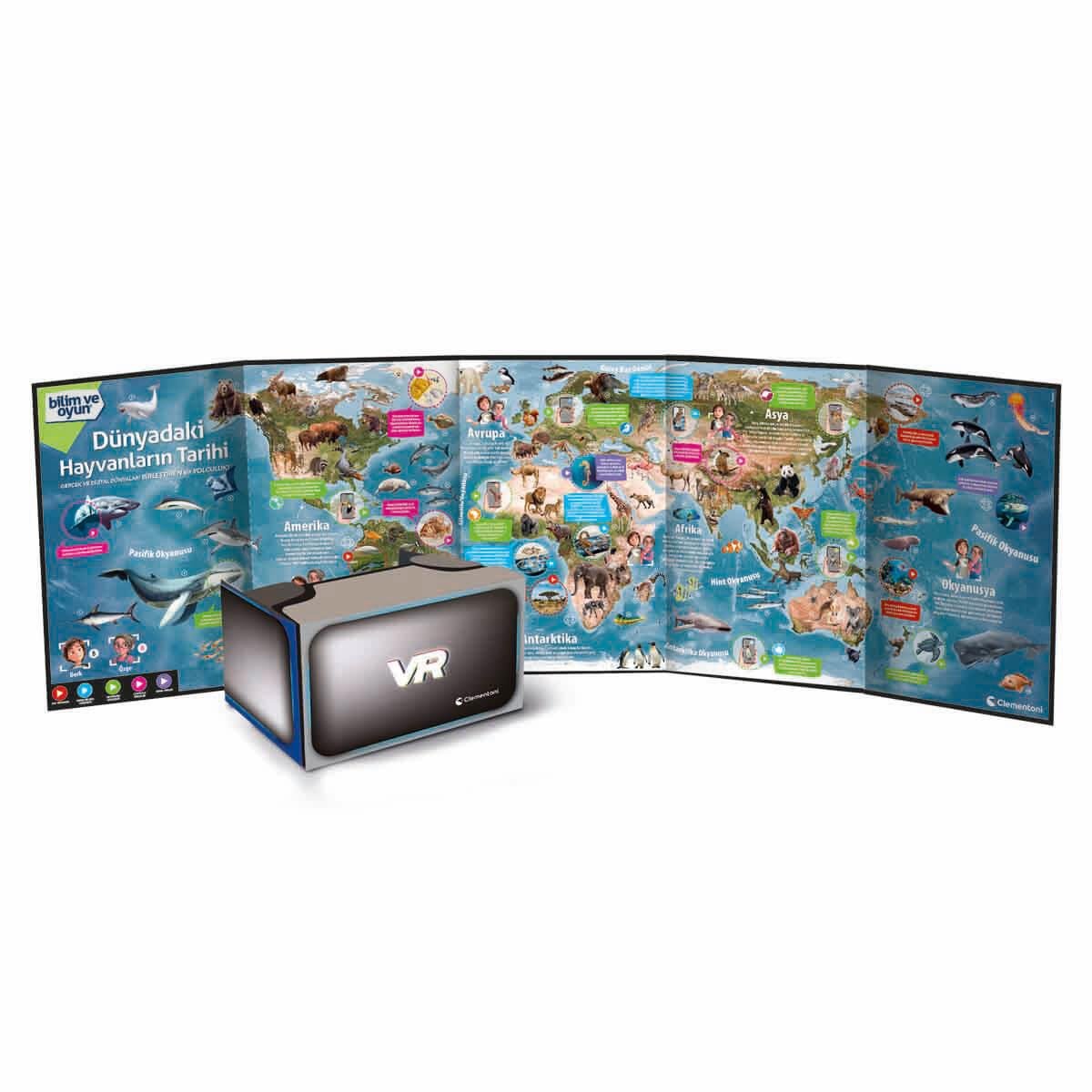 Bilim Oyun Setleri, Clementoni, Clementoni Bilim ve Oyun Dünyadaki Hayvanların Tarihi 64093