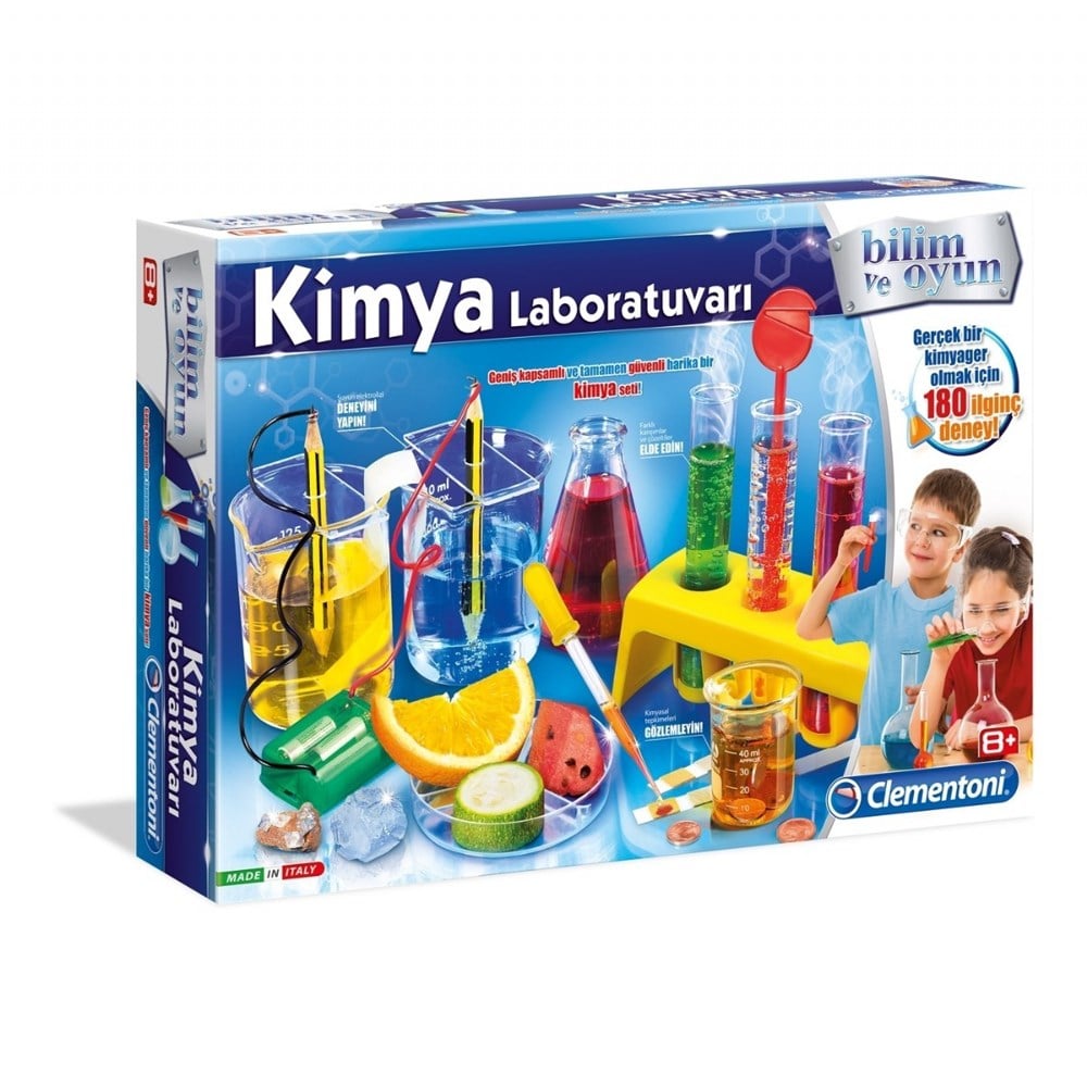 Bilim Oyun Setleri, Clementoni, Clementoni Bilim Ve Oyun Kimya Laboratuvarı 64548