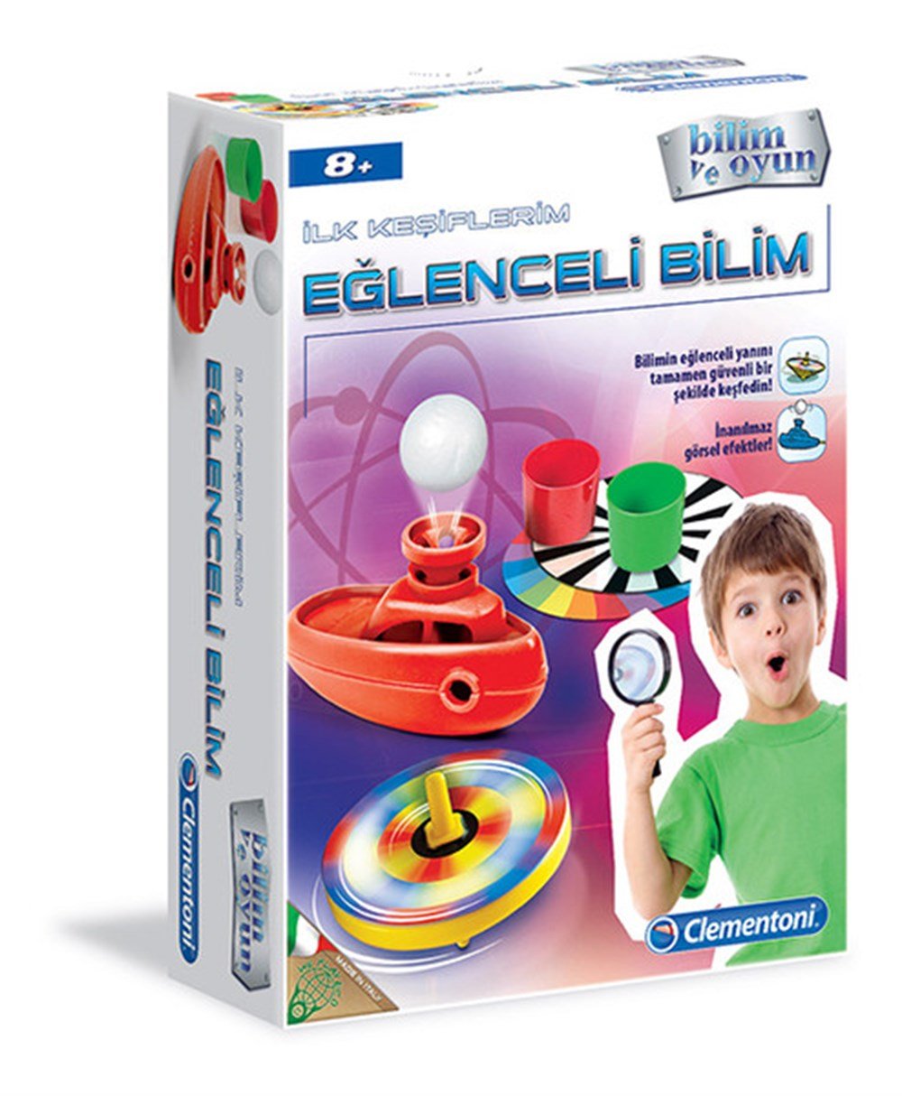 Bilim Oyun Setleri, Clementoni, Clementoni Bilim ve Oyun İlk Keşiflerim Eğlenceli Bilim 64565