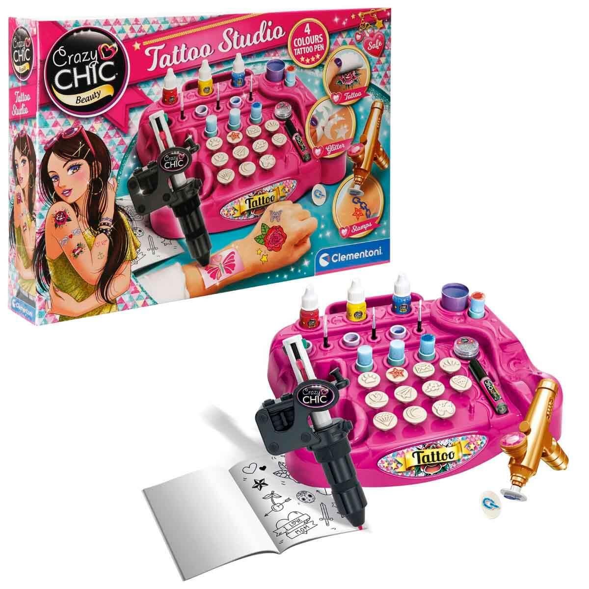 Bilim Oyun Setleri, Clementoni, Clementoni Crazy Chic Dövme Stüdyosu 18602