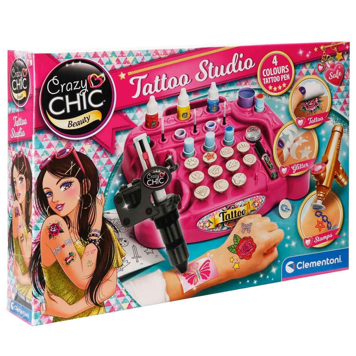 Bilim Oyun Setleri, Clementoni, Clementoni Crazy Chic Dövme Stüdyosu 18602