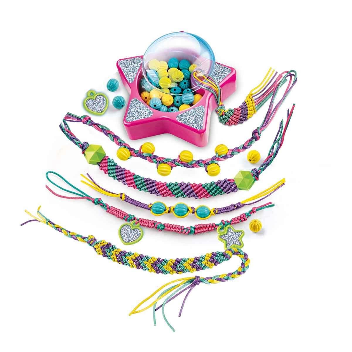 Bilim Oyun Setleri, Clementoni, Clementoni Crazy Chic Arkadaşlık Bileklikleri Takı Seti 18747