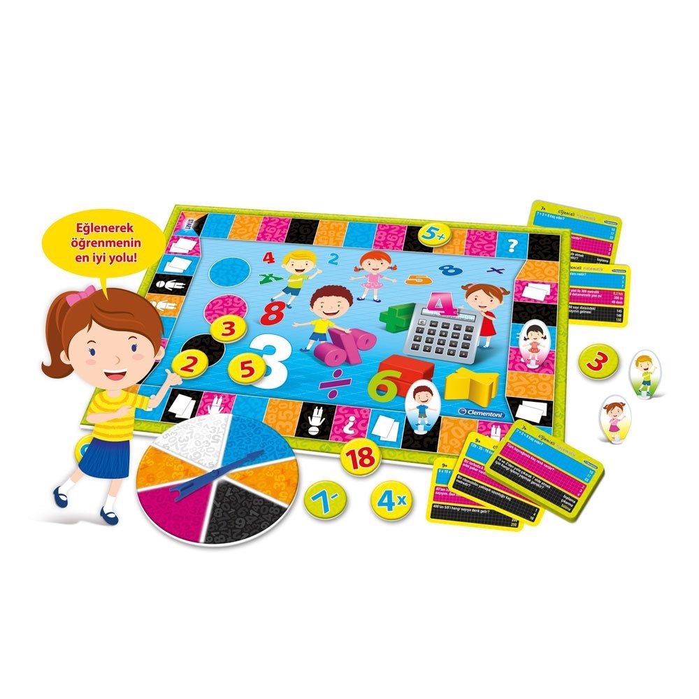 Clementoni Oyna ve Öğren Eğlenceli Matematik 64559