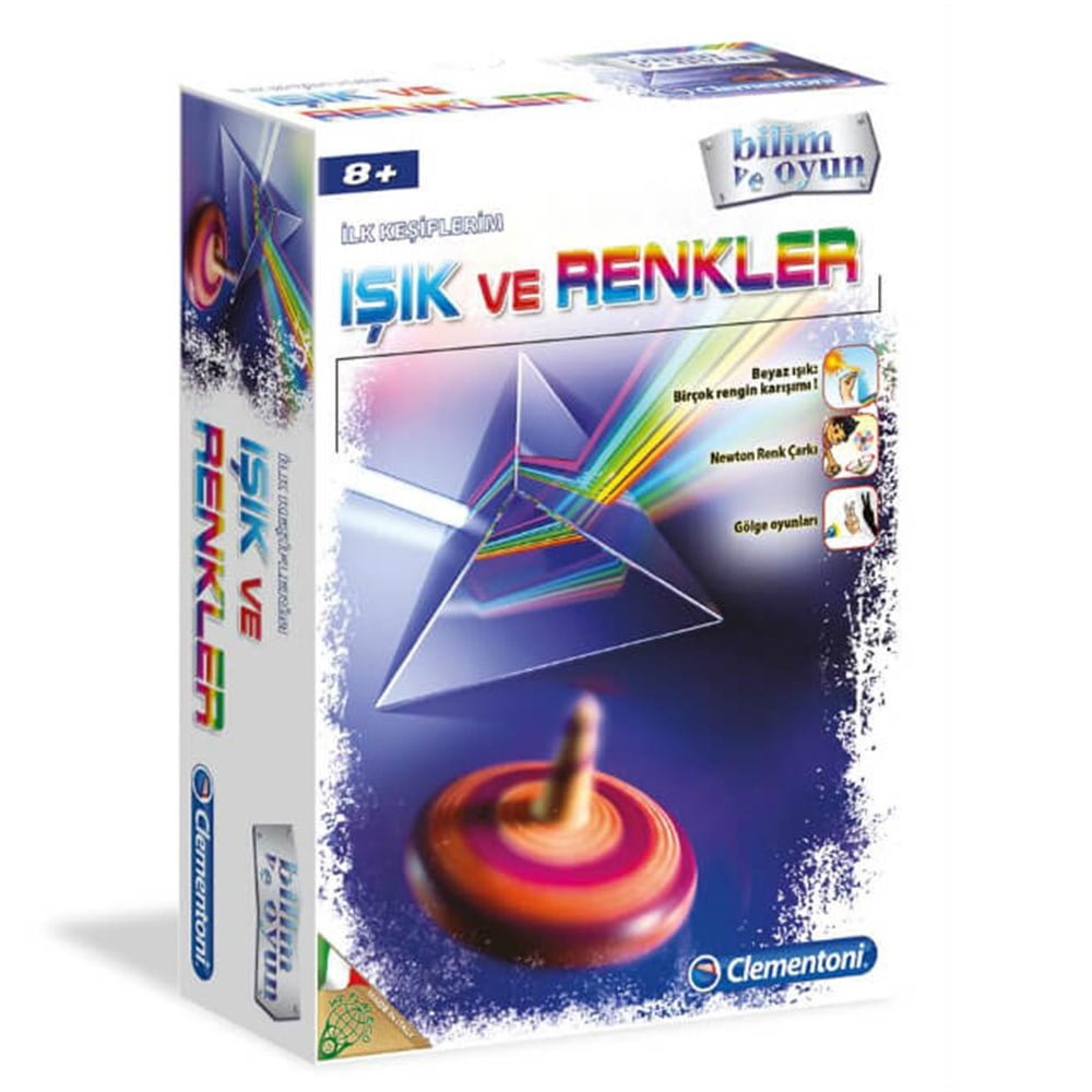 İlk Keşiflerim - Işık Ve Renkler Clementoni 64084
