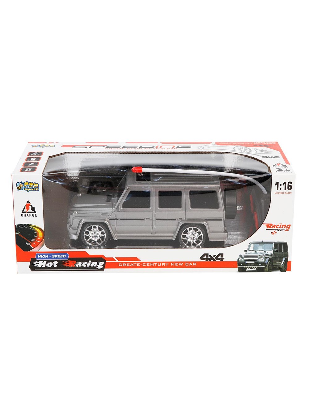 Breadcrumbut, Can Oyuncak, 1:16 Uzaktan Kumandalı Şarjlı 4x4 Araba