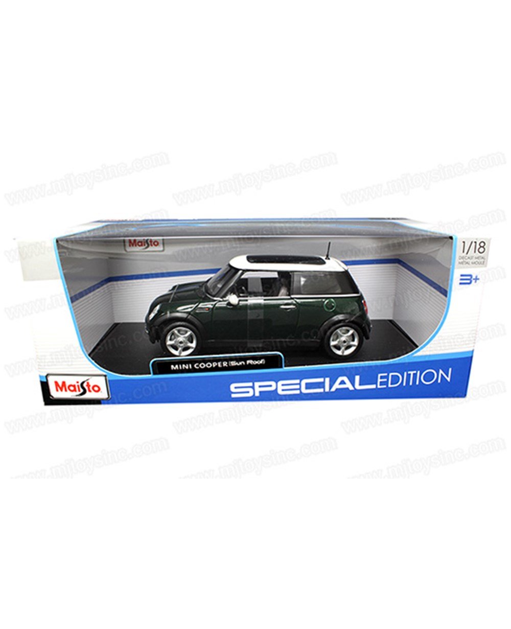 Breadcrumbut, MAİSTO, 1:18 Maisto Mini Cooper Sun Roof Model Araba