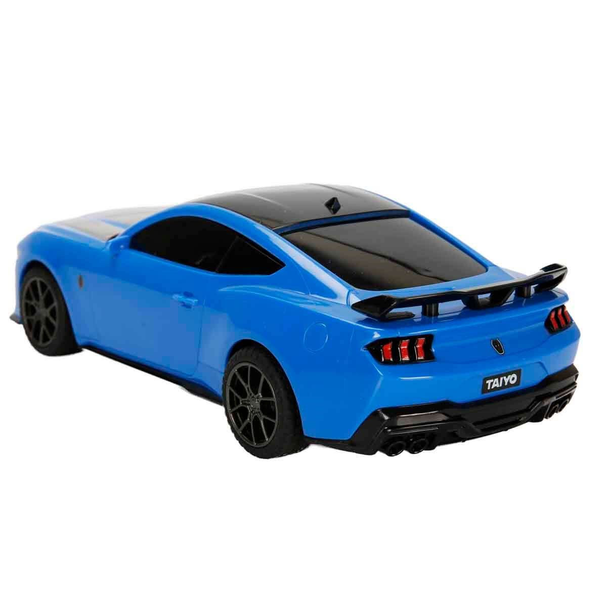 Breadcrumbut, Sunman, 1:18 Uzaktan Kumandalı Model Araba 18152 Ford Mustang Dark Horse Mavi