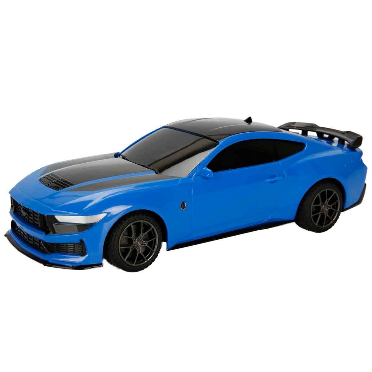 Breadcrumbut, Sunman, 1:18 Uzaktan Kumandalı Model Araba 18152 Ford Mustang Dark Horse Mavi