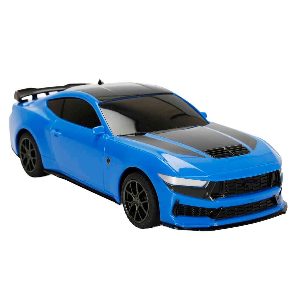 Breadcrumbut, Sunman, 1:18 Uzaktan Kumandalı Model Araba 18152 Ford Mustang Dark Horse Mavi