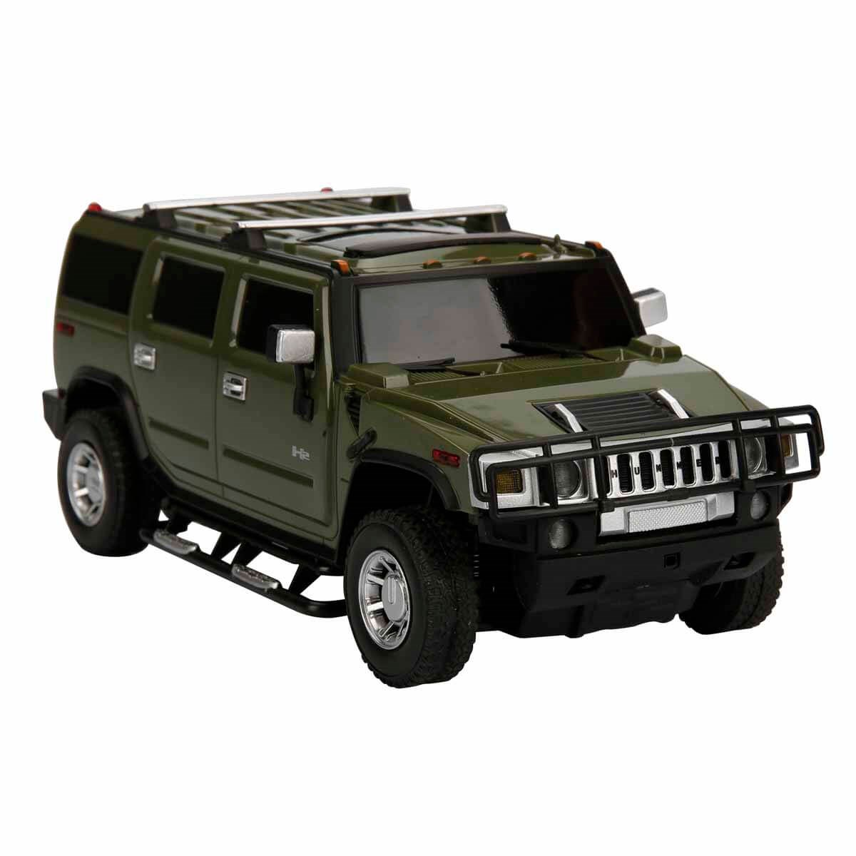 Breadcrumbut, Sunman, 1:24 Hummer H2 Işıklı Uzaktan Kumandalı Araba 39427 Yeşil Araba