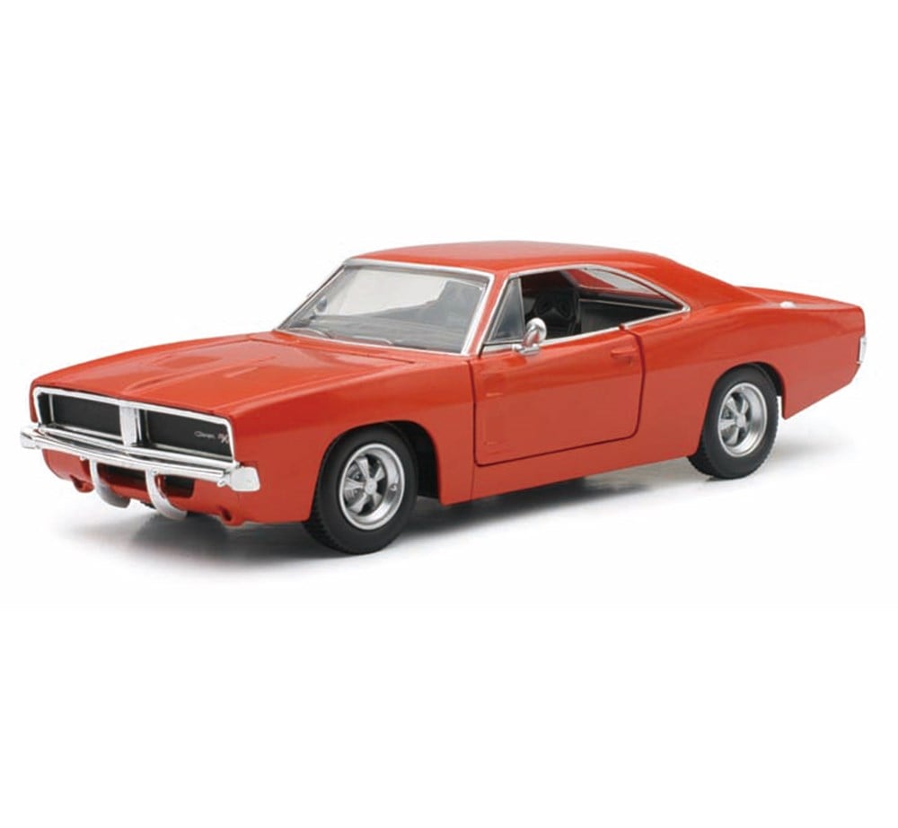 Breadcrumbut, Sunman, 1:25 Muscle Model Araba 18539 1969 Dodge Charger R/T – Kırmızı