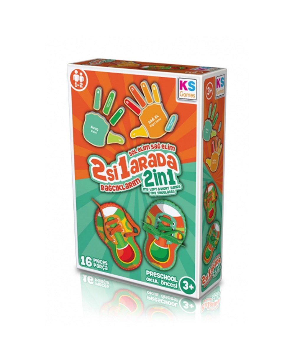 Breadcrumbut, Merkez Oyuncak, 2si1 Arada Bağcıklarım 16 Pcs