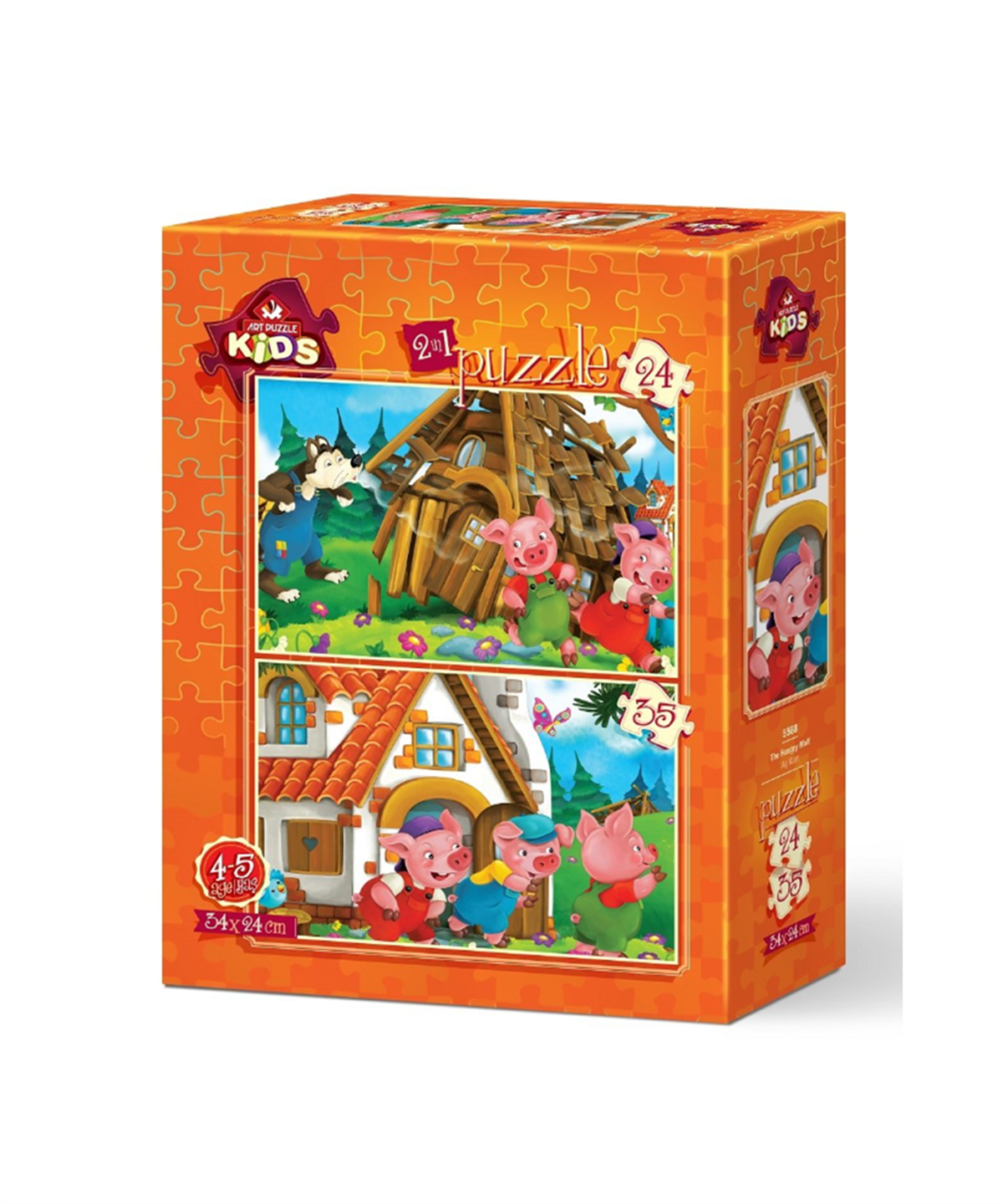 Breadcrumbut, ART PUZZLE, AÇ KURT - 24+35 PARÇA