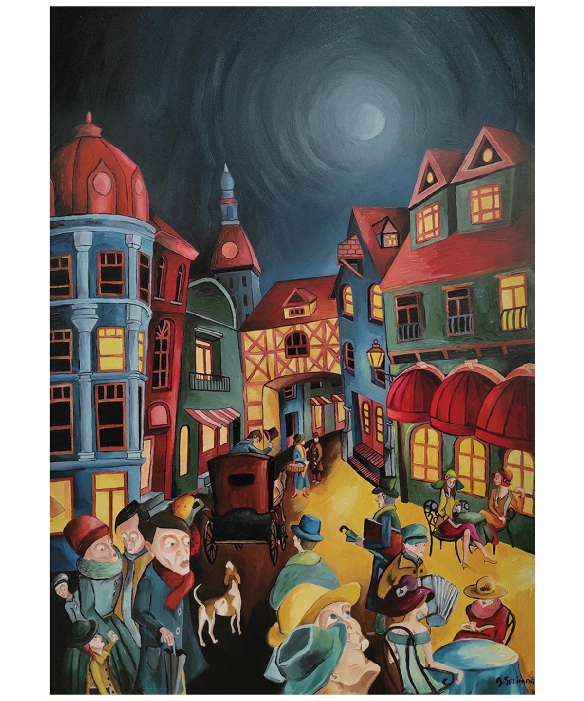 Breadcrumbut, ART PUZZLE, AKŞAM TELAŞI- 1000 PARÇA 5226